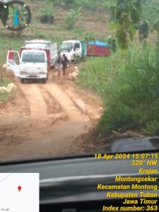 Marak!! Tambang Galian C di Wilayah Kec Kerek dan Kec Montong, Tuban diduga Ilegal tanpa IUP – OPK Pengangkutan dan Penjuala