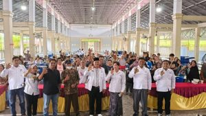 Reses Anggota DPRD sekretariat komisi 1 kabupaten Bengkalis Bapak Dapot hutagalung di sopo magurosi duri