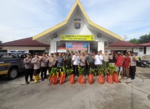Tingkatkan Latihan Dalmas, Polres Sibolga Latih Formasi