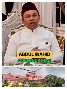 Masa Kepemimpinan Gubernur Riau Abdul Wahid S.Pd.i M.Si sudah masuk pada perhitungan Seratus Hari Kerja
