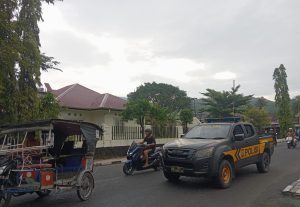 Satuan Samapta Polres Sibolga Beraksi Dijalan Raya Dengan Polisi NYINYII