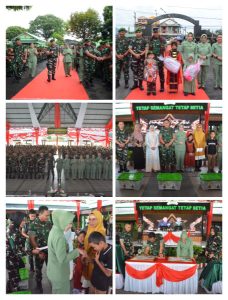 Pangdam I/BB Apresiasi Prestasi Prajurit Yonif 123/RW, Beri Motivasi dan Semangat Menjelang Tugas Operasi