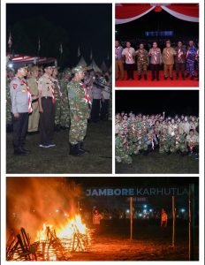 Bersatu Jaga Alam, Api Unggun Jambore Karhutla Kobarkan Semangat Jaga Hutan*