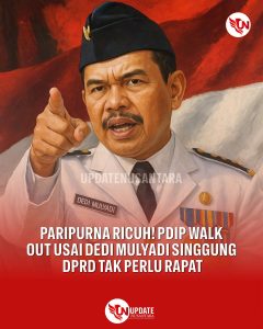 Fraksi PDIP Walk Out dari Rapat Paripurna DPRD Jabar, Tuntut Klarifikasi dari Gubernur Dedi Mulyadi