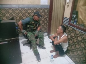 Dibekuk Saat Beraksi, Pencuri Akhirnya Tumbang di Tangan TNI
