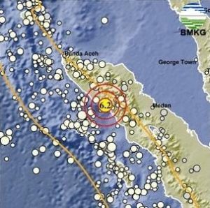 empa Berkekuatan 6,2 SR Guncang Wilayah Barat Daya Blangpidie, Getaran Terasa di Medan dan Nias