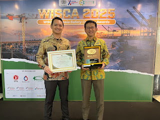 Konsisten mengutamakan budaya keselamatan kerja, PT. PDC meraih penghargaan di WISCA 2025.