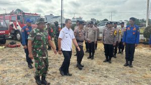 Ikuti Apel Siaga Karhutla, Kapolsek Kunto Darussalam Tekankan Pentingnya Sinergi dan Kolaborasi