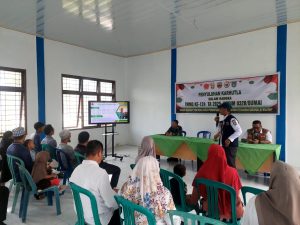 Penyuluhan Karhutla dalam Rangka TMMD ke-124 Kodim 0320/Dumai Digelar, Masyarakat Antusias Ikuti Simulasi