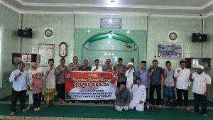 Dalam Rangka Jumat Curhat, Polres Sibolga Berikan Himbauan Kepada Jemaah, Lapor Aksi Premanisme
