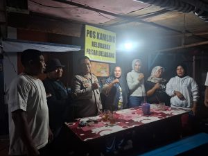 Dalam Rangka Ops Pekat Toba 2025, Bhabinkamtibmas Polres Sibolga, Sosialisasi Call Center 110