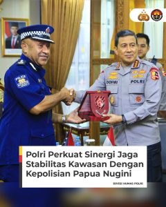 Polri Terima kunjungan Kepolisian dari Papua Nugini