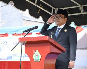 Hari Kebangkitan Nasional Ke-117, Wabup Samosir Bacakan Pidato Menteri