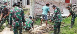 TMMD ke-124 Kodim 0320 Dumai Fokus MCK dan Pembuatan Sumur Bor, Lurah Bukit Kapur Apresiasi kolaborasi Antara TNI dan masyarakat