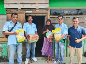 SPPP SKJ” Kembali Salurkan Sembako Di 13 Titik Tiga Dusun Desa Sei Kuning