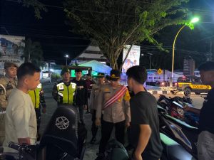 Patroli Gabungan Berikan Sosialisasi Call Center 110, Lapor Aksi Premanisme Berkedok Ormas