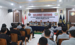 Evaluasi Kinerja & Persiapan Idul Adha 1446.H, Lapas Pasir Pengaraian Gelar Rapat Dinas
