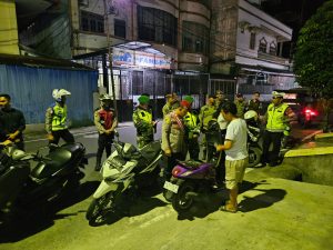 Tim Patroli Gabungan Polres Sibolga, Berikan Himbauan Kepada Masyarakat, Tidak Takut Lapor Aksi Premanisme