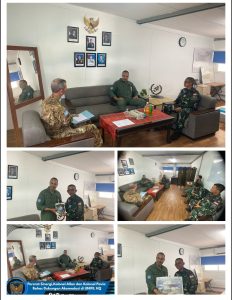 Pererat Sinergi, Kolonel Allan dan Kolonel Pavia Bahas Dukungan Akomodasi di UNIFIL HQ*