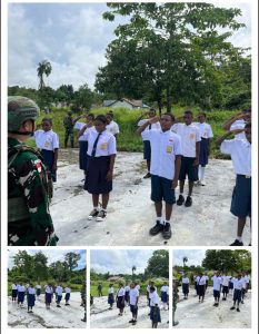 Satgas Pamtas RI-RDTL Yonarhanud 15/DBY Laksanakan Kegiatan Gadik di SDK Noelelok