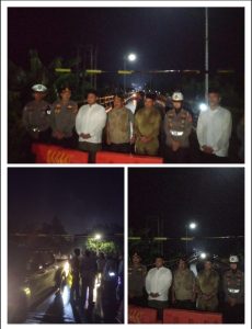 Jembatan Sungai Rokan Resmi Ditutup, Kapolres Rohul Himbau Masyarakat Untuk Tertib Lalu Lintas Sesuai Jalur Alternatif