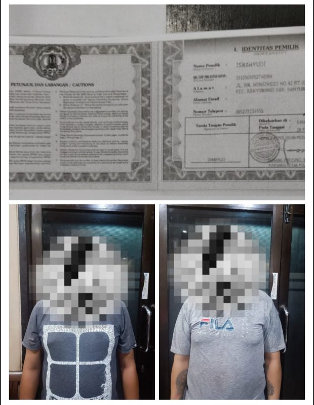 *Satreskrim Polresta Banyuwangi Bekuk Dua Debt Collector Diduga Rampas Motor Warga*