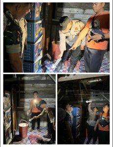 Respon cepat Polsek Kepenuhan Membawa Ibu Hamil Yang Coba Bunuh Diri Ke Puskesmas
