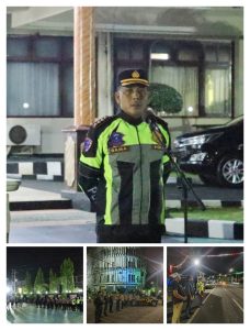 *Ciptakan Situasi Kondusif, Polresta Banyuwangi Gelar Patroli Skala Besar di Titik-Titik Rawan*