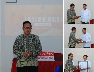 Tiga Warga Binaan Buddhis di Lapas Banyuwangi Peroleh Remisi pada Hari Raya Waisak