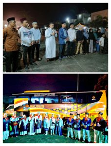 JCH Kabupaten Bengkalis Kloter 15 Resmi di Lepas Keberangkatannya