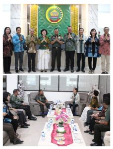 Puncak Hari Trisuci Waisak Akan Diselenggarakan di Riau , Panitia Penyelenggara Audiensi Ke Danrem