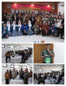 *Komsos : Silaturahmi Kebangsaan Antara TNI dan Komponen Bangsa Lainnya.*