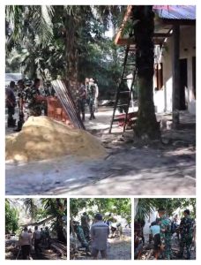 Ibu Sisu Gembira, Rumah Layak Huni Segera Terwujud Berkat TMMD ke-124 Kodim 0320 Dumai