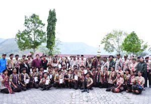 Jambore Cabang ke IV dan Kemah Budaya ke VI  Kwarcab Gerakan Pramuka Samosir Tahun 2025 resmi ditutup