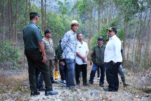 Bupati Samosir Bersama Dewan Ekonomi Nasional, Direktur PT. JCO Tinjau Lahan Investasi Kawasan Pertanian Terpadu