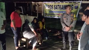 Polres Sibolga, Tinjau Pos Satkamling, Ajak Petugas Tingkatkan Kewaspadaan Aksi Premanisme