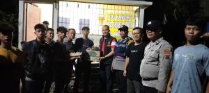 Kapolsek Sibolga Selatan Sidak Pos Satkamling, Ajak Petugas Tingkatkan Kewaspadaan