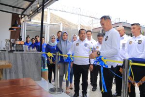 Diresmikan Kakanwil, Kini Lapas Banyuwangi Miliki Kafe sebagai Salah Satu Tempat Pembinaan