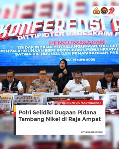 Kerusakan alam di Raja Ampat memastikan menyelidiki sejumlah perusahaan terkait