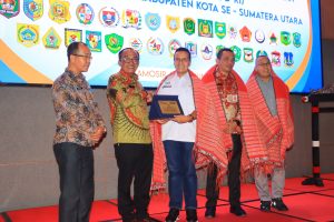 Wakil Bupati Samosir Buka Sosialisasi dan Bimtek Implementasi SIPD-RI untuk Pemerintah Provinsi, Kabupaten/Kota se-Sumatera Utara