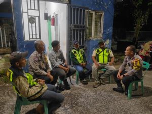 Polres Sibolga, Tinjau Pos Satkamling, Ajak Petugas Tingkatkan Kewaspadaan Aksi Premanisme