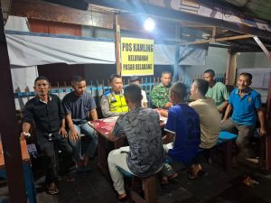 Dalam Rangka KRYD, Bhabinkamtibmas Polres Sibolga, Sosialisasi Call Center 110