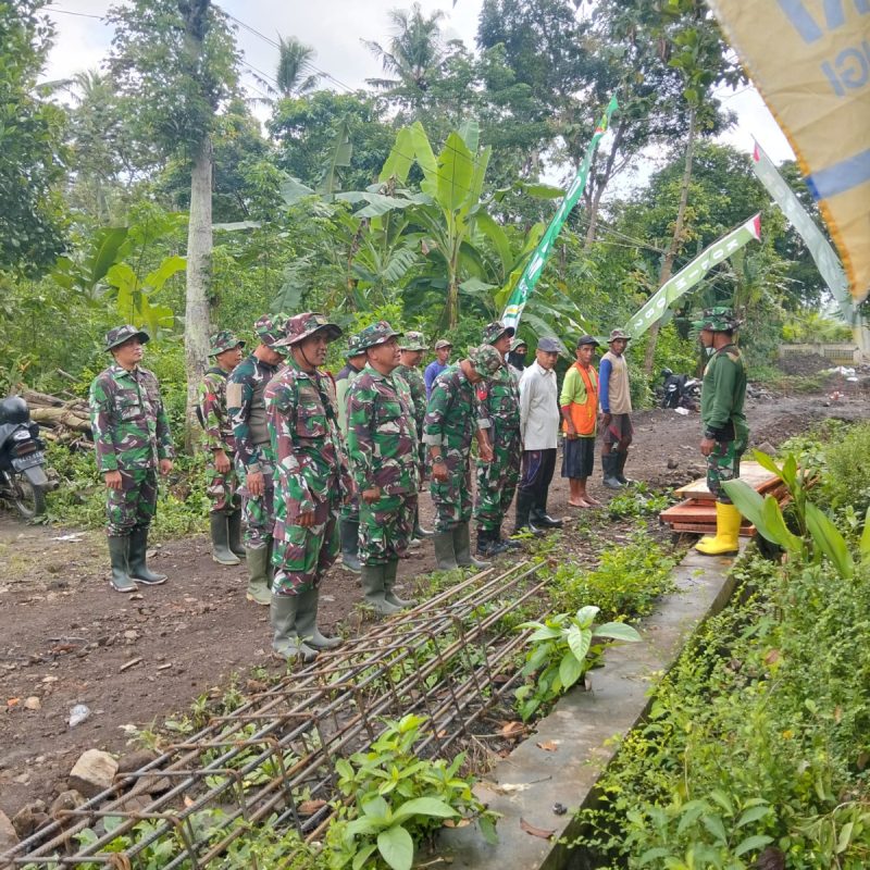 Persiapan TMMD 125 Kodim 0825/Banyuwangi, Material Besi Terus Didatangkan Secara Produktif