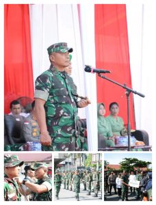 Upacara Penutupan TMMD ke – 124 TA 2025 Wilayah Kodim 0303/ Bengkalis Langsung Khidmat dan Lancar