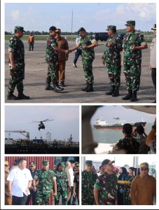 Pangdam I/BB Dampingi Panglima TNI Tinjau Latgama TNI–SAF di Batam