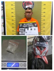Tim Opsnal Sat Resnarkoba Polres Sibolga, Tangkap Bandar Narkoba