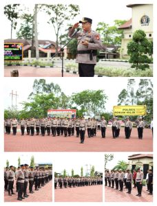Kapolres Rohil Pastikan Jaga Keamanan Malam Takbiran Idul Adha 10 Dzulhijjah 1446 Hijiariah