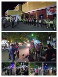 Personil Polres Sibolga Laksanakan Patroli Gabungan, Cegah Premanisme Berkedok Ormas