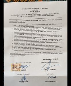 ﻿Oknum Anggota TNI dari Koramil Rimba Melintang, yg ber tugas di Kep. Bangko sempurna, sebagai Babinsa di duga melakukan penipuan kepada warga