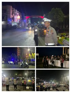 Cegah Kejahatan, Polres Tapanuli Tengah Tingkatkan Patroli Malam Hari